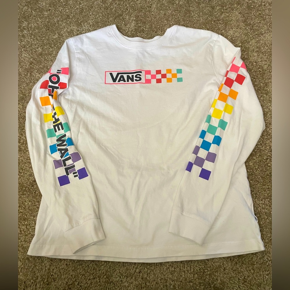 Vans Long Sleeve Shirt S M